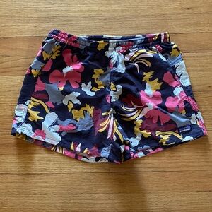 Patagonia baggies shorts abstract tropical floral